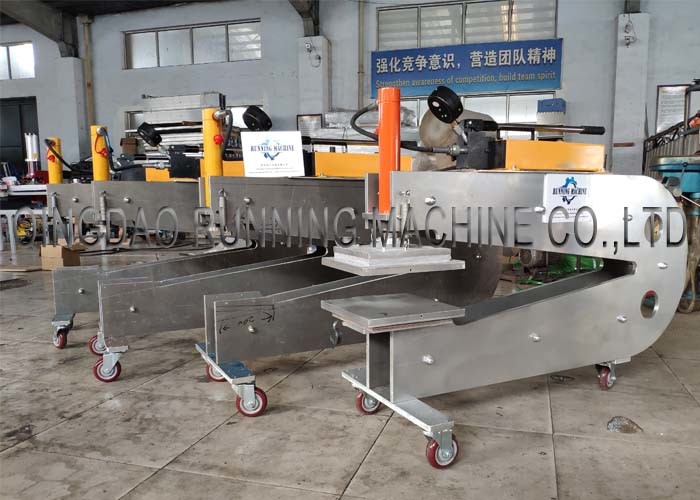 Broken Hole Hot Vulcanizing Conveyor Belt Repairing Machine 380V Equipment