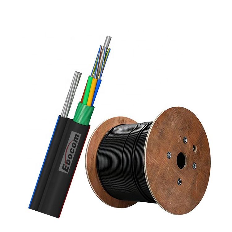 Figure 8 Gytc8y Fiber Optical Cable Layer Stranded Self-Supporting g652d SM aerial internet wire construction