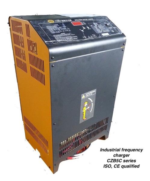 80V 100A Intelligent Electric Forklift Charger , Heavy Duty Battery Charger For