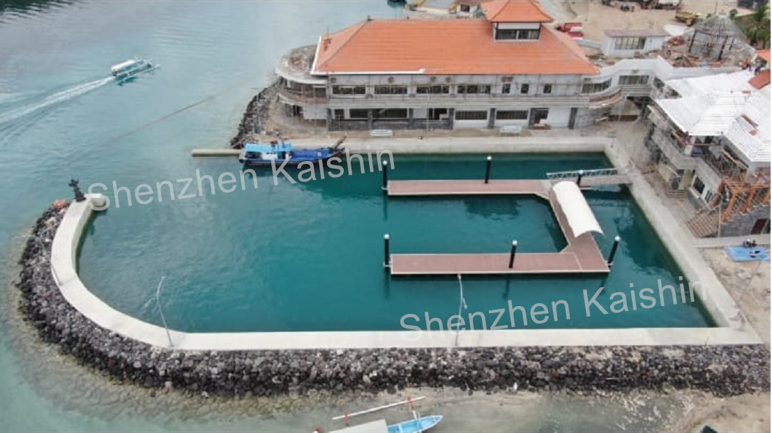 Aluminum Alloy 6061 T6 Marine Floating Docks For Boat Yacht Dock Pontoon Walkway