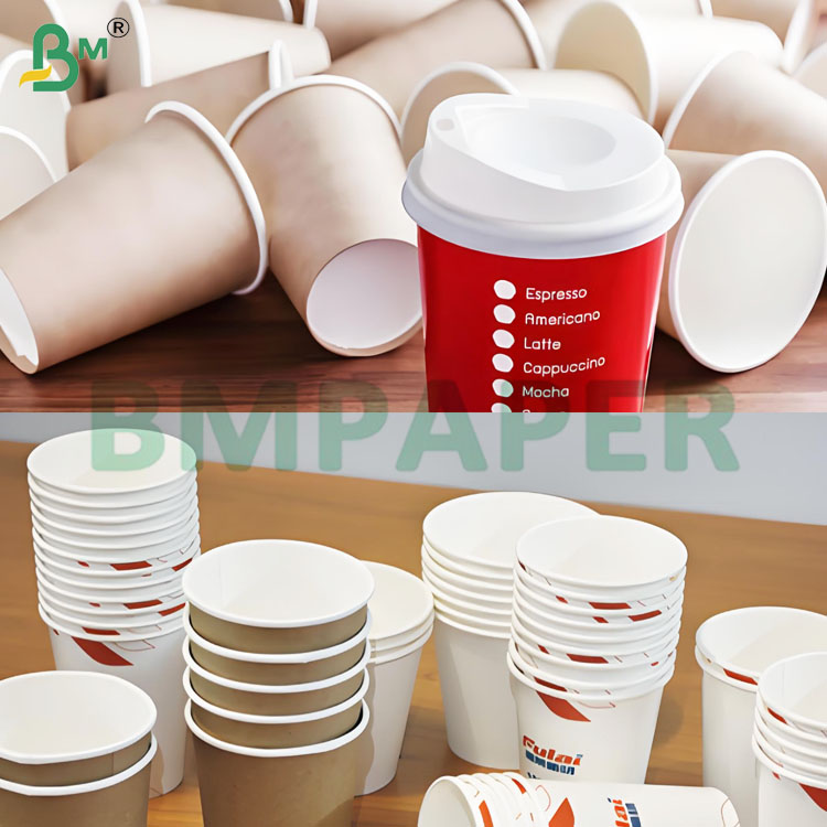 10gsm Double Side PE Coated Heat Resistant Paper Rolls for Drinking
