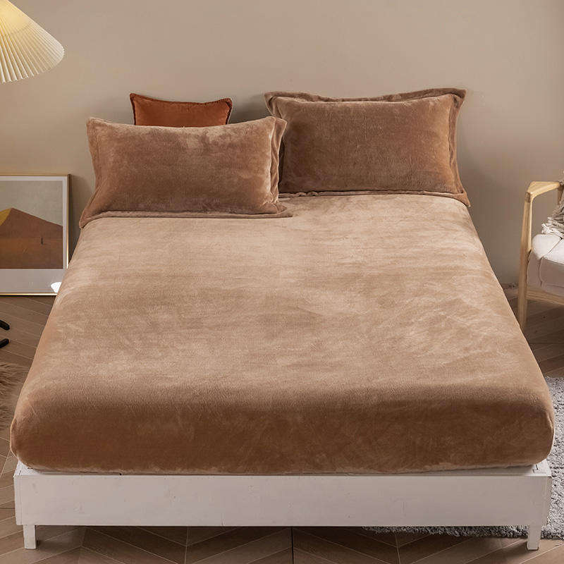 Customized Color 100% Cotton Sheets Bed Sheet Set for All-Season in Luxury Bedding