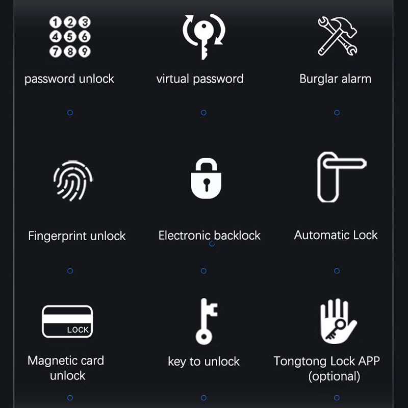 Bluetooth App Door Locks Bloqueio Automatic Door Locks For Houses