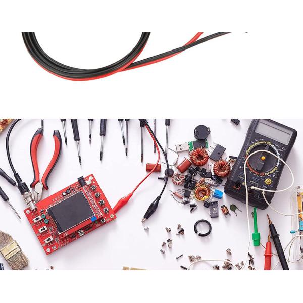 Crocodile Alligator Clip to Banana Plug Test Lead Wire Cable for Multimeters Circuit