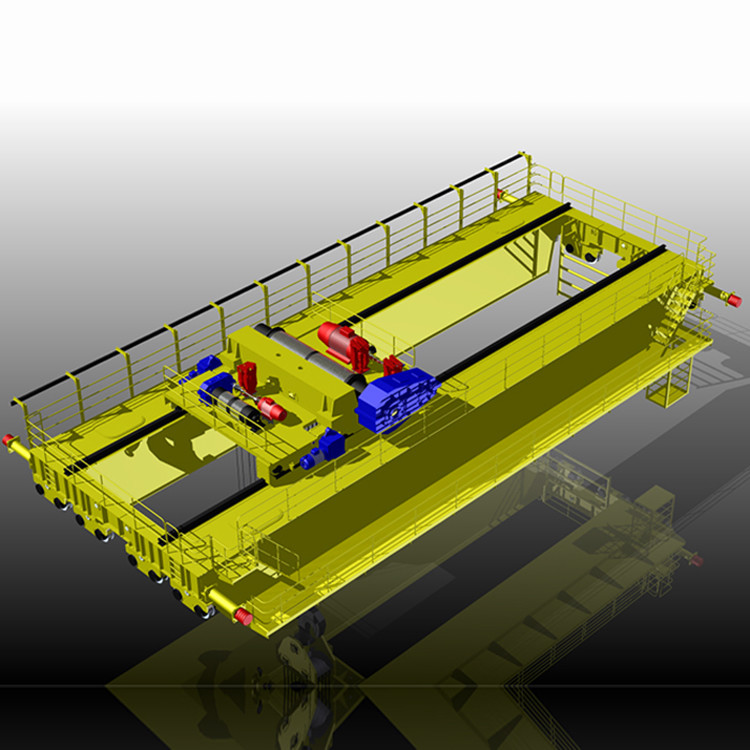 Steel Box Type 32T Workshop LH Model Double Beam Overhead Crane