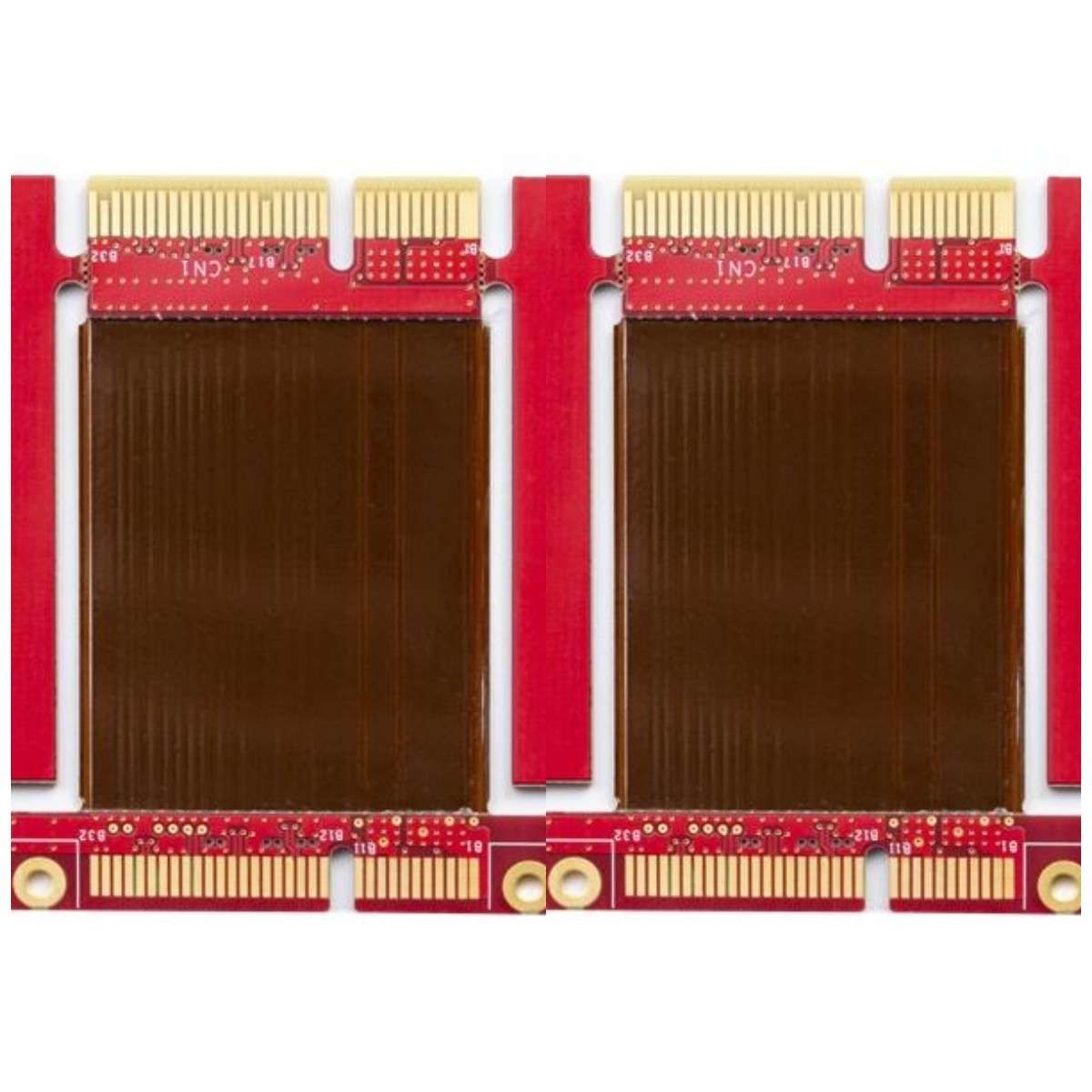 4mil 1.6mm Polyimide Flex PCB 4 Layer Immersion Gold 1oz Finished