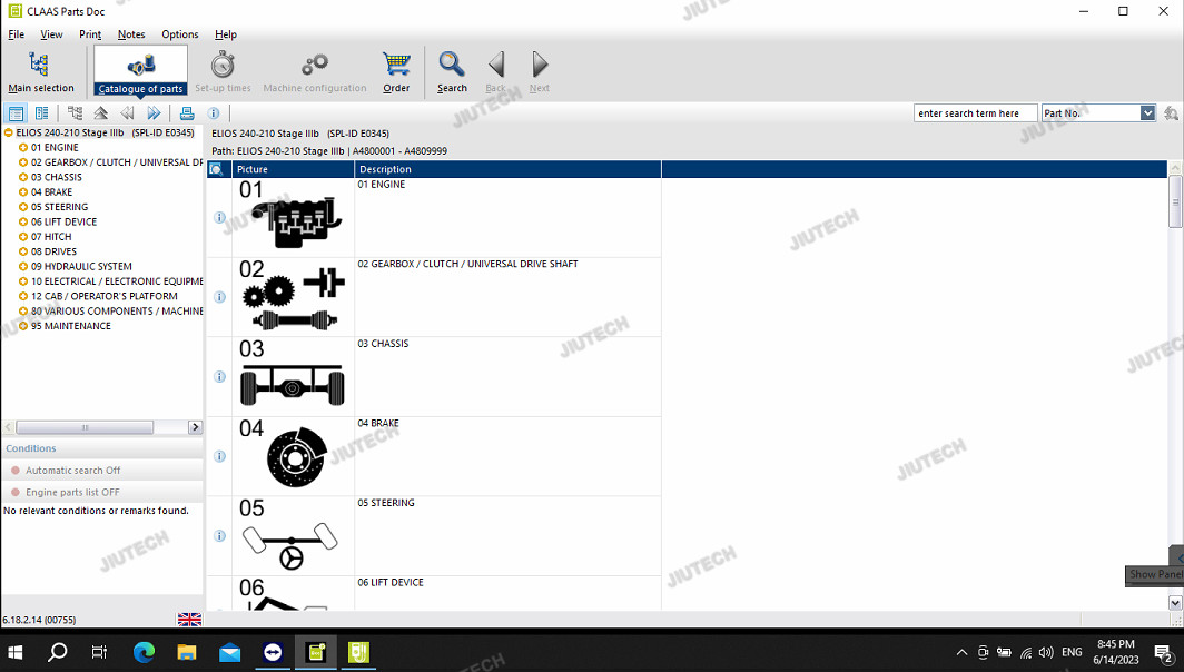 For Claas agriculture construction truck MetaDiag excavator For CLASS diagnostic tool Support Protected Parameters