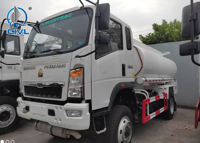 200 Hp 10m3 Fuel Tank Truck 4x2 Homan Truck Chassis Colour Optional