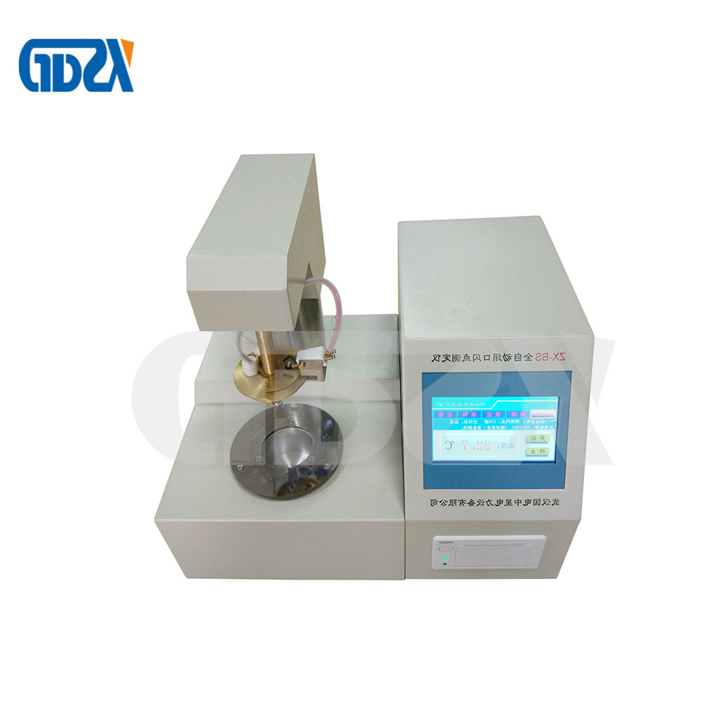 350VA Fully Automatic Closed Cup Flash Point Tester With Color LCD Touch Screen