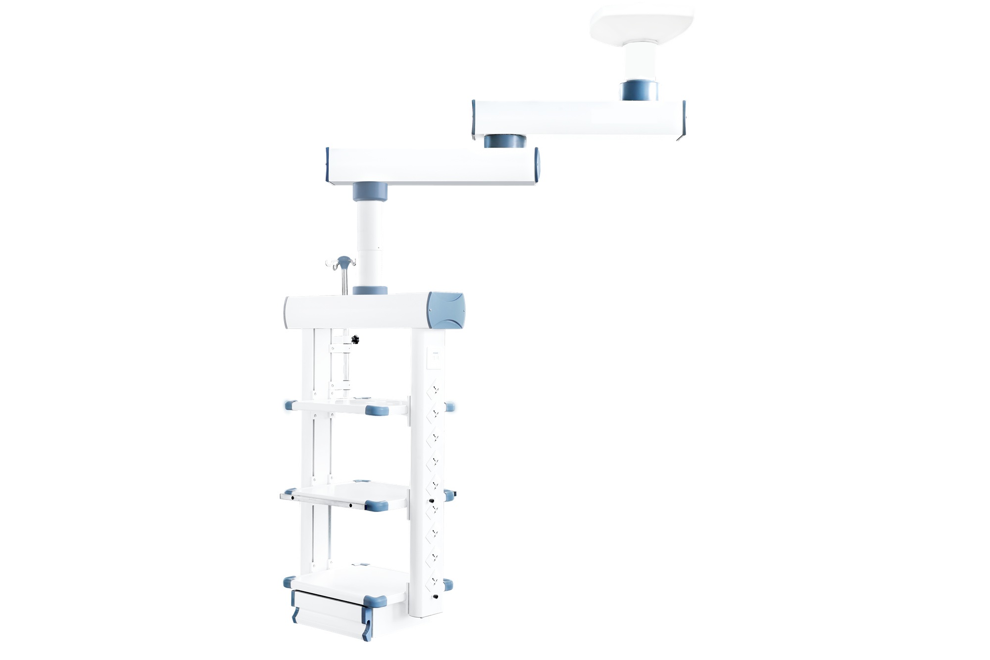 Electric Hospital Surgical Instruments Aluminum Alloy ICU Ceiling Pendant