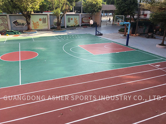 Fireproof Prefabricated Running Track Synthetic Athletics Use Tartan Type