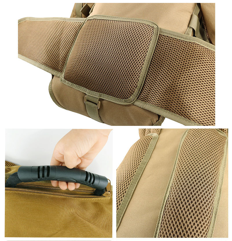 Arcuate Shoulder Strap Backpack for Outdoor Activities Hunting Mountaineering Camping