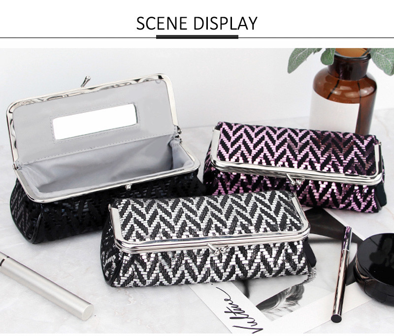 Customized Waterproof Toiletry Packaging Polyester Cosmetic Bag