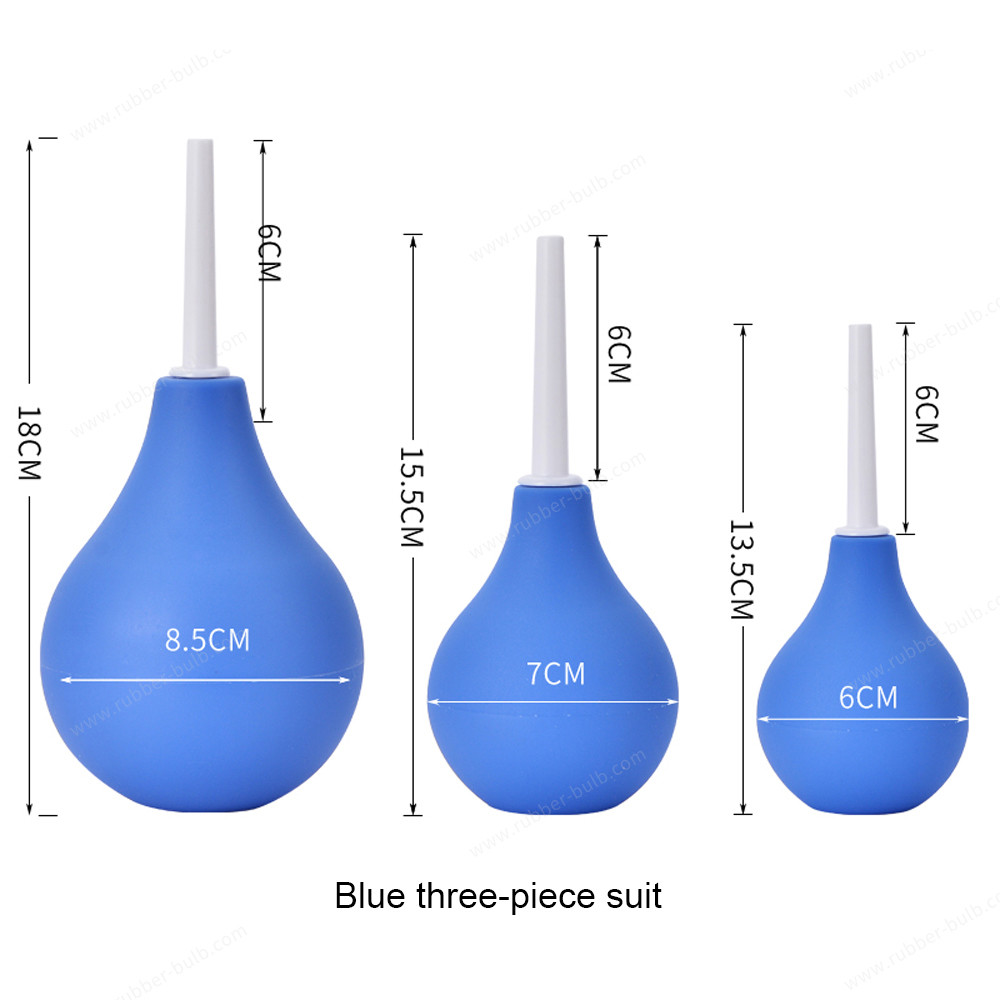 Enema Bulb Silicone Enema Syringe Anal Sprayer for Anal and Vaginal Cleaning Enema Douche Bottle for Women Men Couples