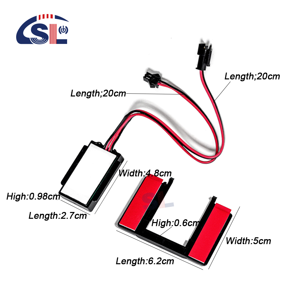 Smart Single Key Lighted Sensor Touch Switch for 12V 5A LED Makeup Mirror in Bathroom