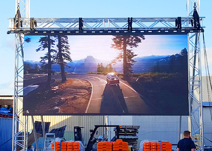 Die Casting Aluminium Cabinet Smd Panel Outdoor Rental LED Display Waterproof