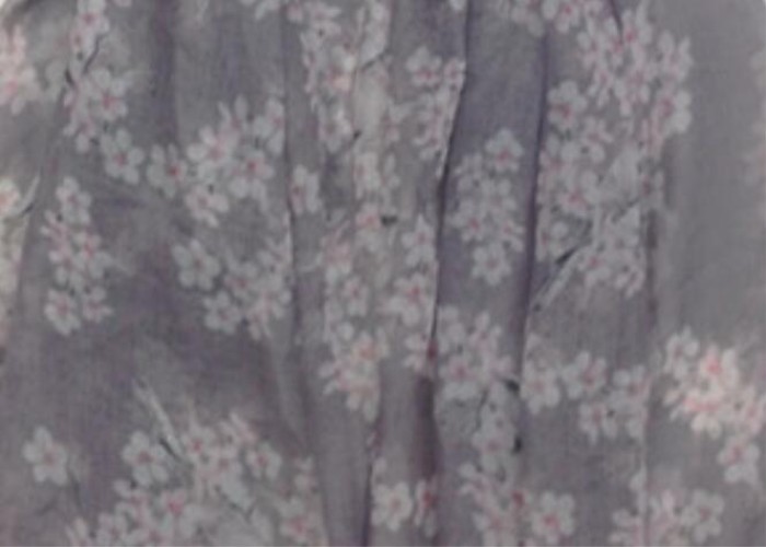 China factory direct supply mini flower long print scarf shawl 100*200cm 100% Polyester pashmina keep fashion