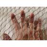 Buy cheap Flexible Stainless Steel Cable Netting , Ferrule Rope Mesh For Birds Parrots from wholesalers