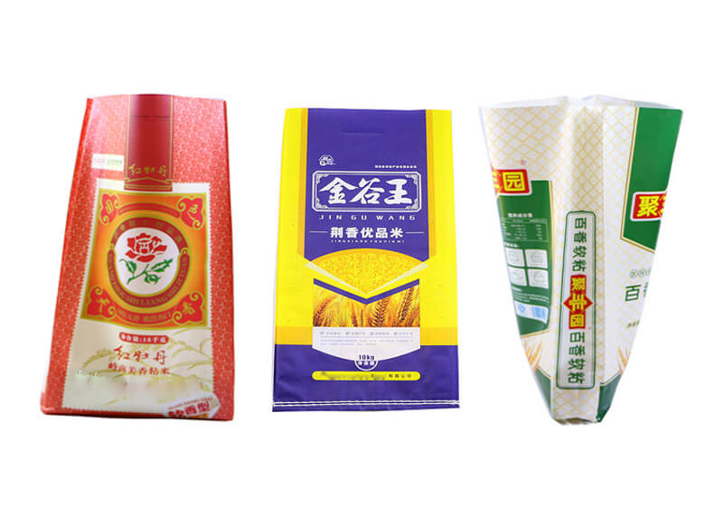 Bopp Laminated Printed Polypropylene Packaging Bags , Polypropylene Rice Bags 25Kg