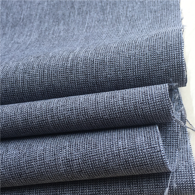 300D*300D Cationic Polyester Two-Tone Slub Mitongge Fabric For Suit Linen Colth With High-