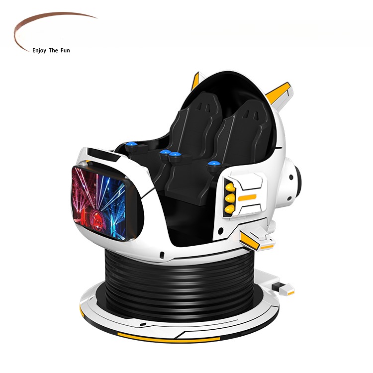Dreamland Coin Operated VR Panda Adventure 360 VR UFO 9D Simulator Motion Ride Virtual Reality Chair