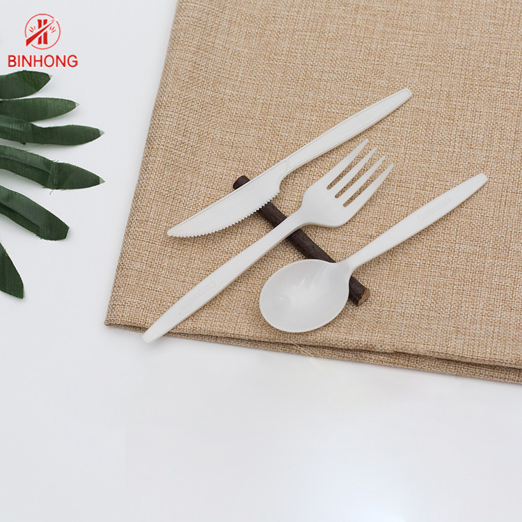 Environmental Degradable 110mm Disposable Wooden Cutlery