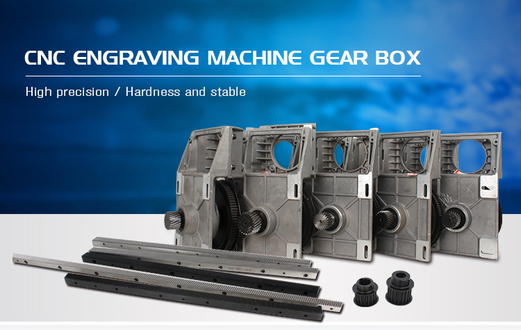 Gearbox Integrated on CNC Router Output Speed 14-280rpm Precision Casting Design