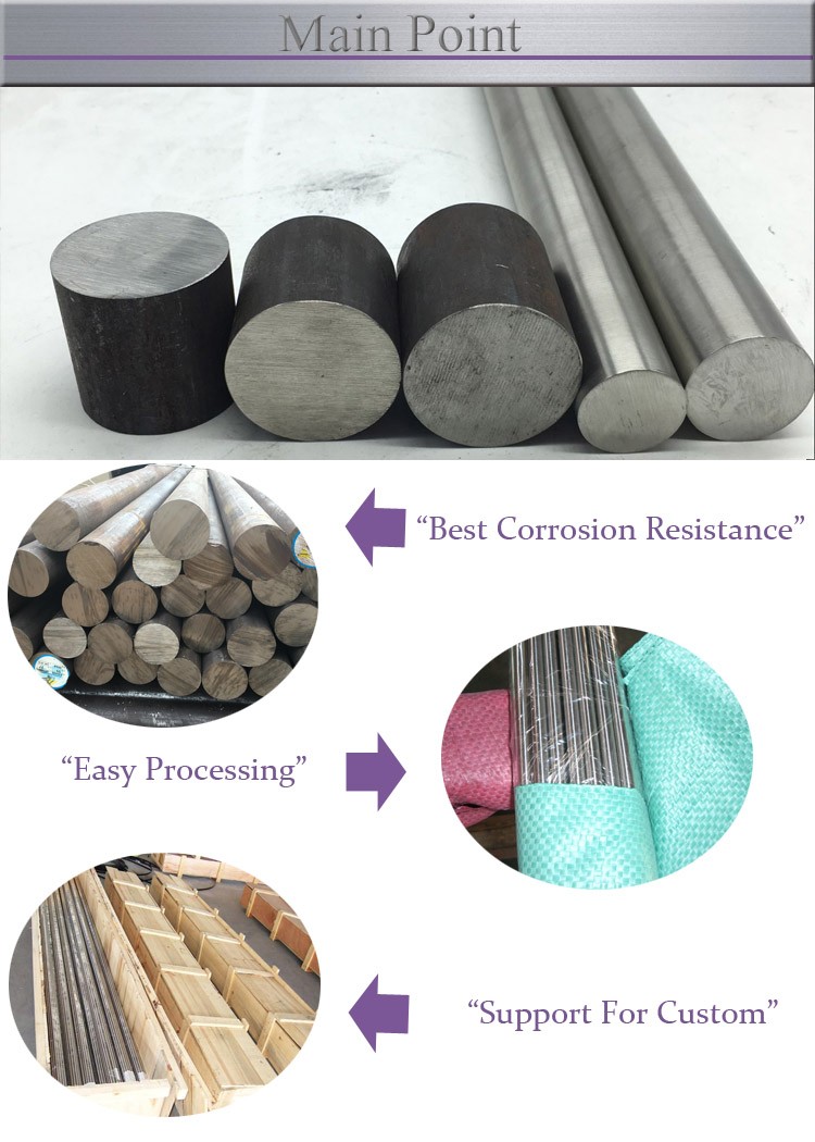 Top quality aisi SUS 431 S29 stainless steel round bar and rod 6-200mm