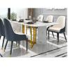 Buy cheap Rectangular Marble Nordic Dining Table from wholesalers