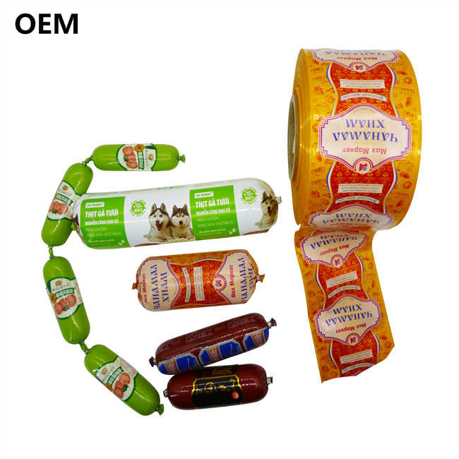 Fast Delivery Flexography Printing Plastic Casings Can Be Boiled Polyamide Casings For Sausage