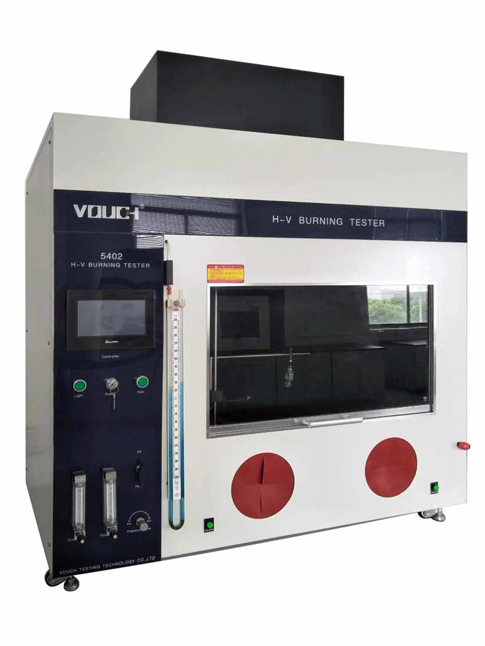 Interior Fabric Horizontal Flammability Tester , Standard ISO 1210 Vertical Flammability Chamber