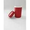 Buy cheap ODM Gift Retail Packaging Boxes Flexographic Printing Red Tube from wholesalers