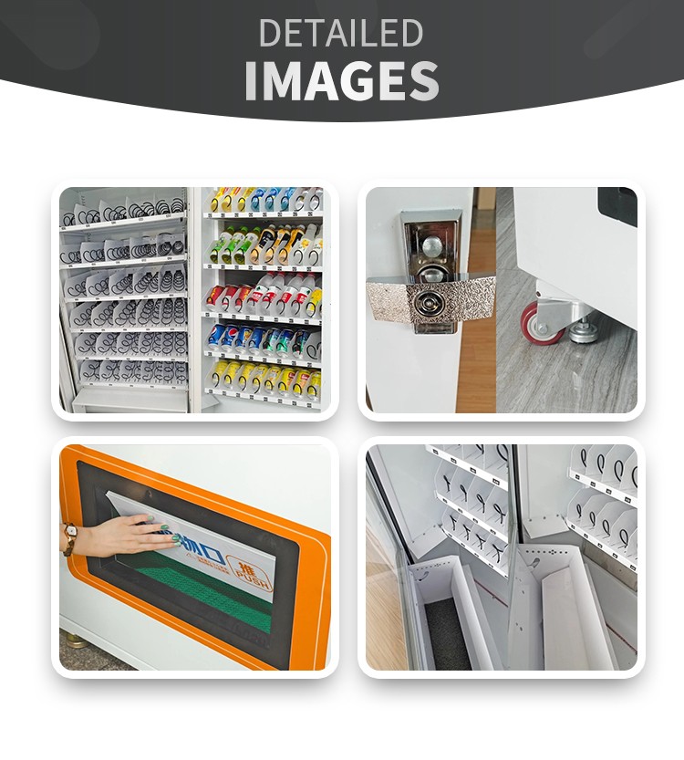 337 Capacity Beverage Vending Machine Elevator Hot And Cool Direct Push Slot