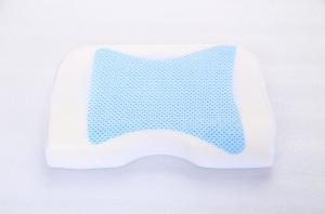Orthopedic Bed Memory Foam Pillow With Cooling Gel , Gel Memory Foam Pillow