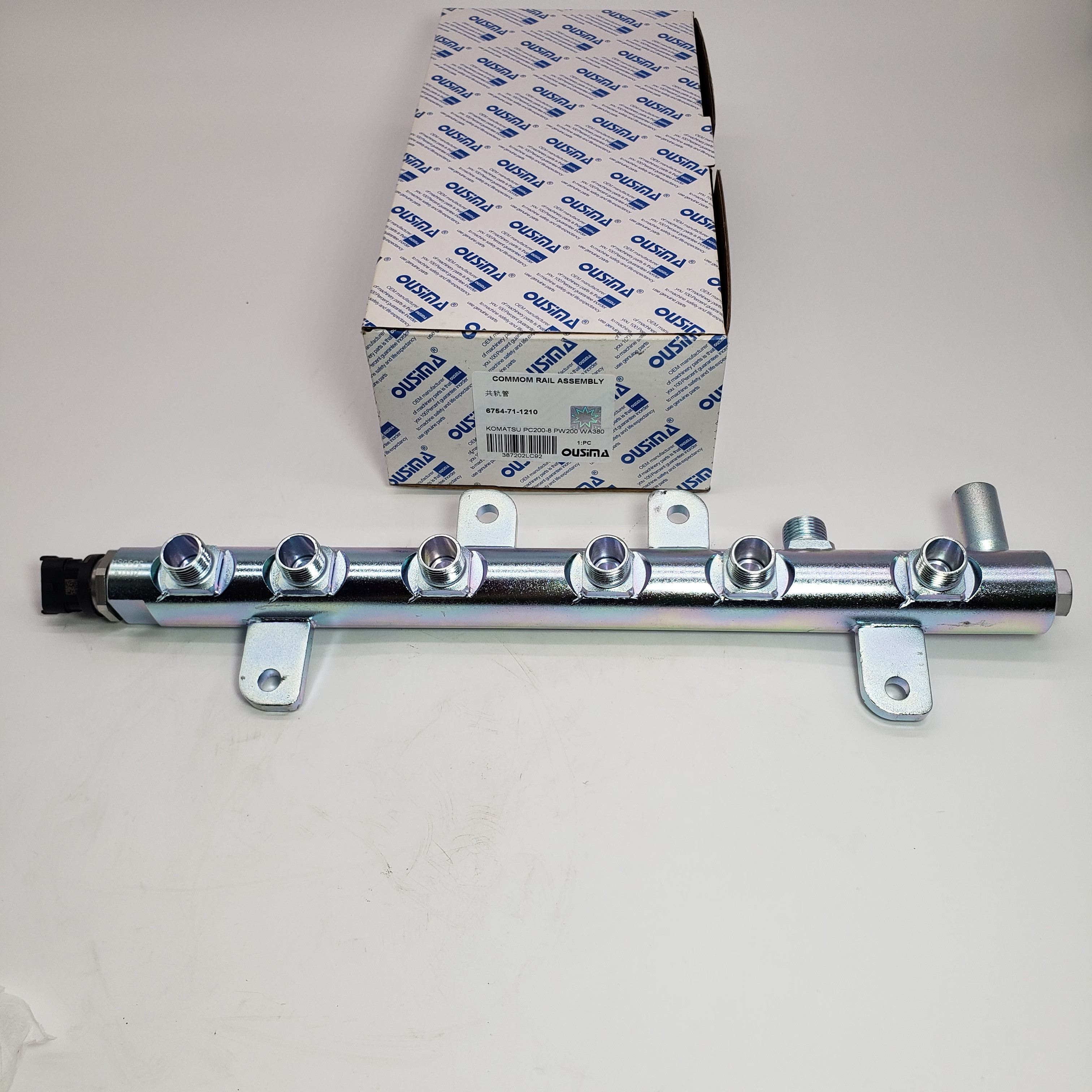 Common Rail 6754-71-1210 For Komatsu PC200 PC270 PW220 WA380