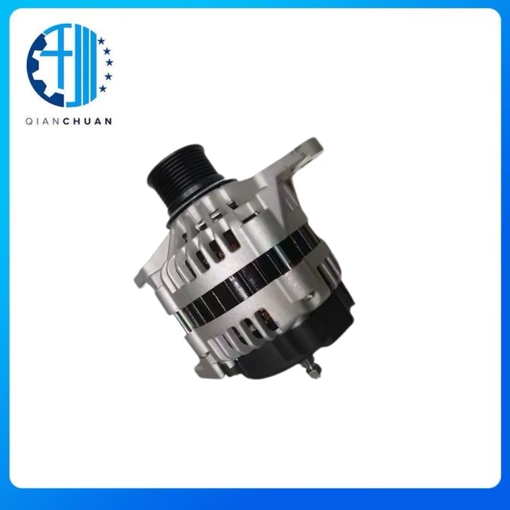 24V 70A 8PK Alternator 21E6-40030 3874863 8600407 for Hyundai R210LC-7 R210LC-9 Excavator Spare Parts for Machinery Construction