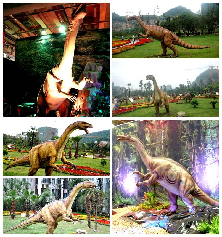Mechanical Realistic Animatronic Dinosaur Model Amusement Park Products