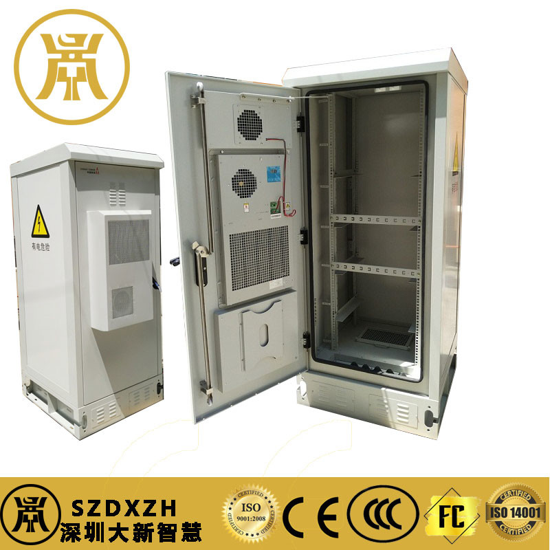 Standard IP55 Weatherproof Equipment Cabinets With 19inch Rack And Cooling