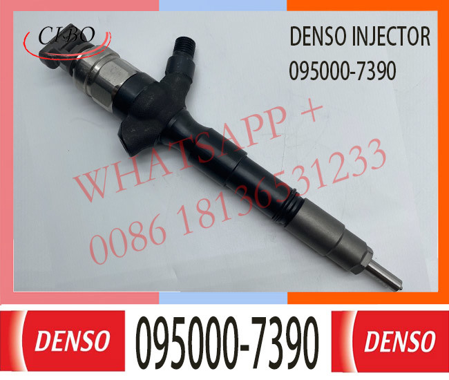 095000-7390 Common Rail Diesel Fuel Injector For TOYOTA 2KD-FTV 23670-30240 23670-39235