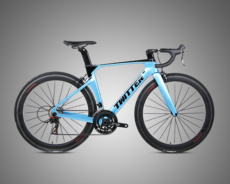 SENSAH 22S Carbon Fiber Road Bike 46cm Frame Rim Brake Alloy