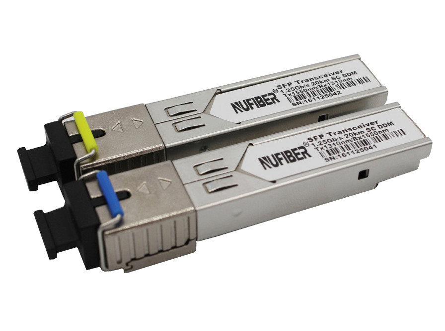 155Mb/s SFP Transceiver Multi Mode duplex LC connector 2km 850nm/1310nm with DDM Function