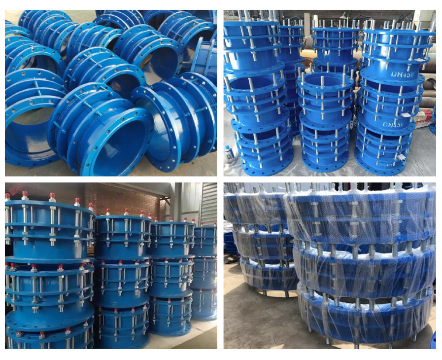 EN 1092-2 Ductile Iron Double Flange Loose Sleeve Force Transmission Joints