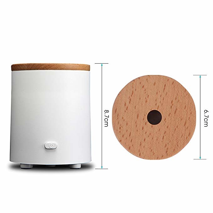 USB / Battery Powered 100ml Portable Bamboo Fragrance Diffuser