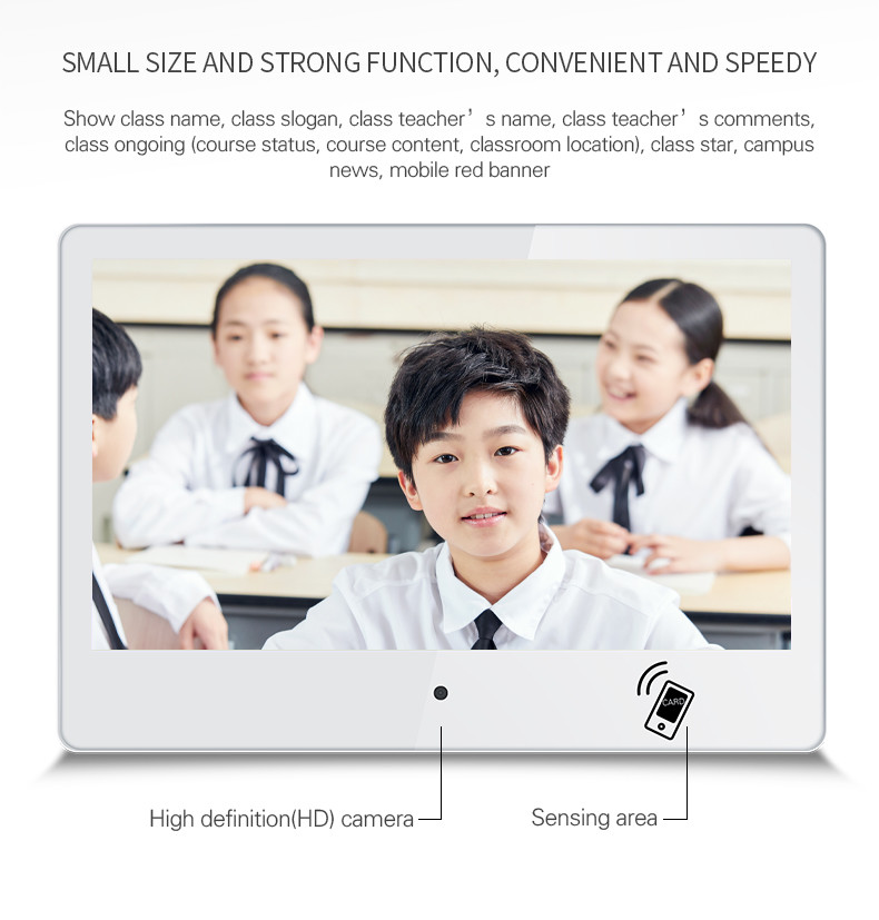 Card Swiping Card Smart Education Interactive Whiteboard For Online Teaching