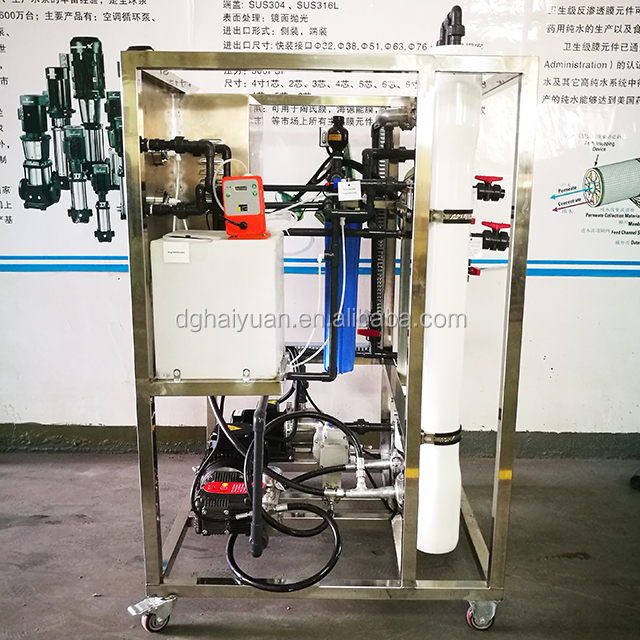 seawater desalination plant for boat