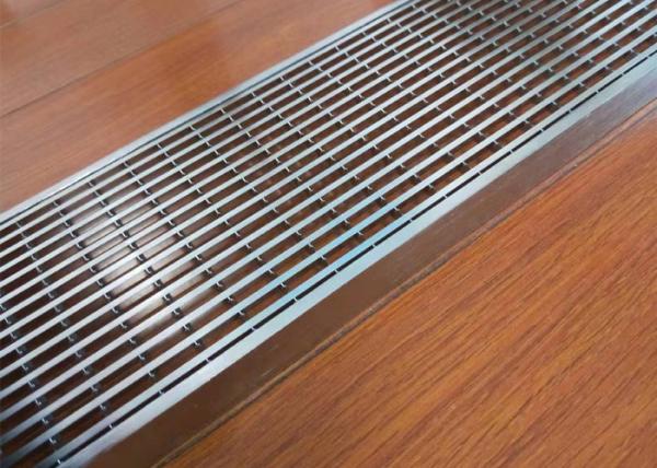 5mm thickness Linear Compact Bar Shower Grating SS 316 Stainless Steel bar