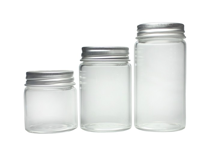 3.3 High Borosilicate Heat Resistant Glass Bottle Large Mouth Screw Vial