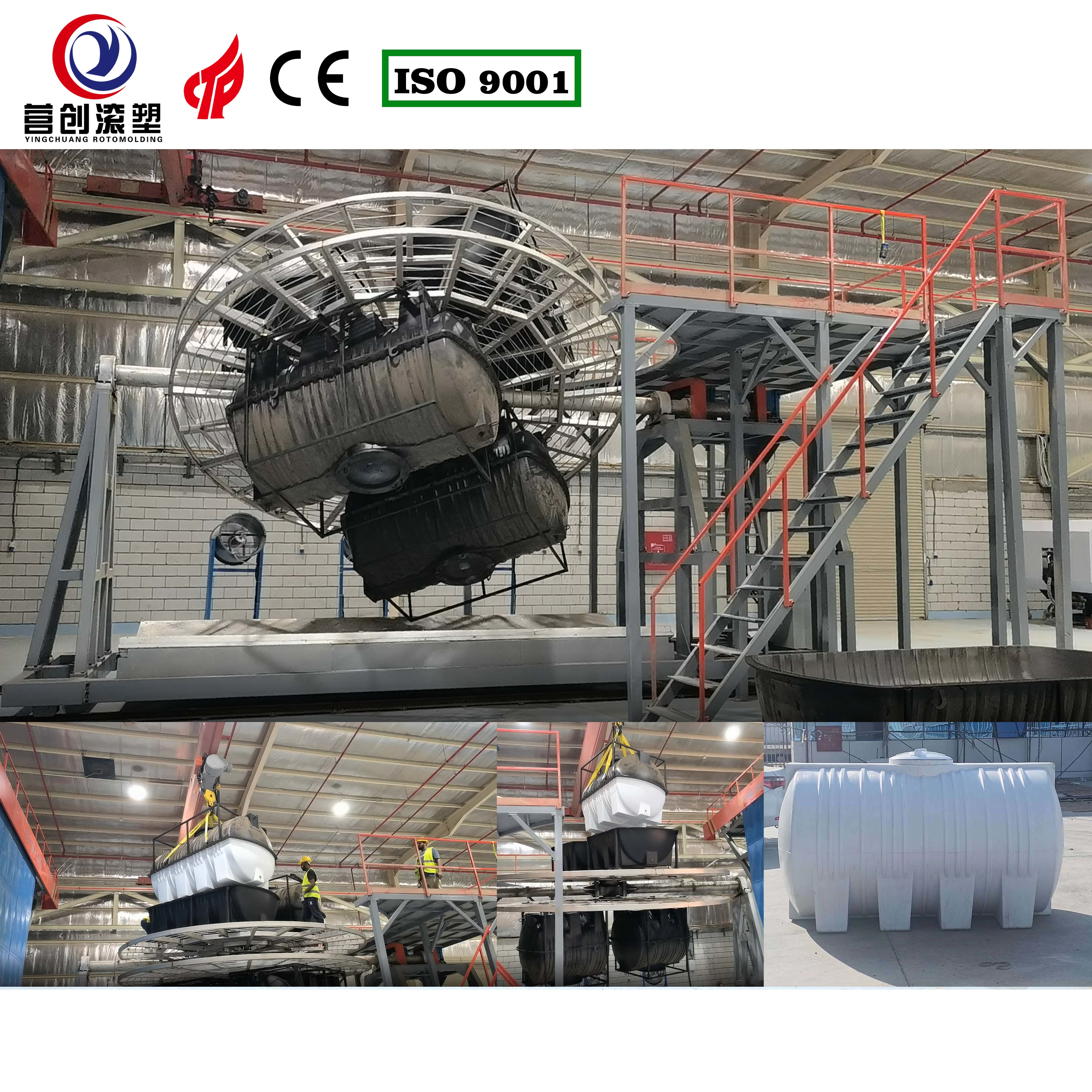 Automatic Shuttle Rotomolding Machine In Manufacturing Plant With Advisory Service