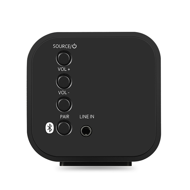 2.1 Channels Wireless Bluetooth Soundbar , TV Speaker Soundbar With Subwwoofer