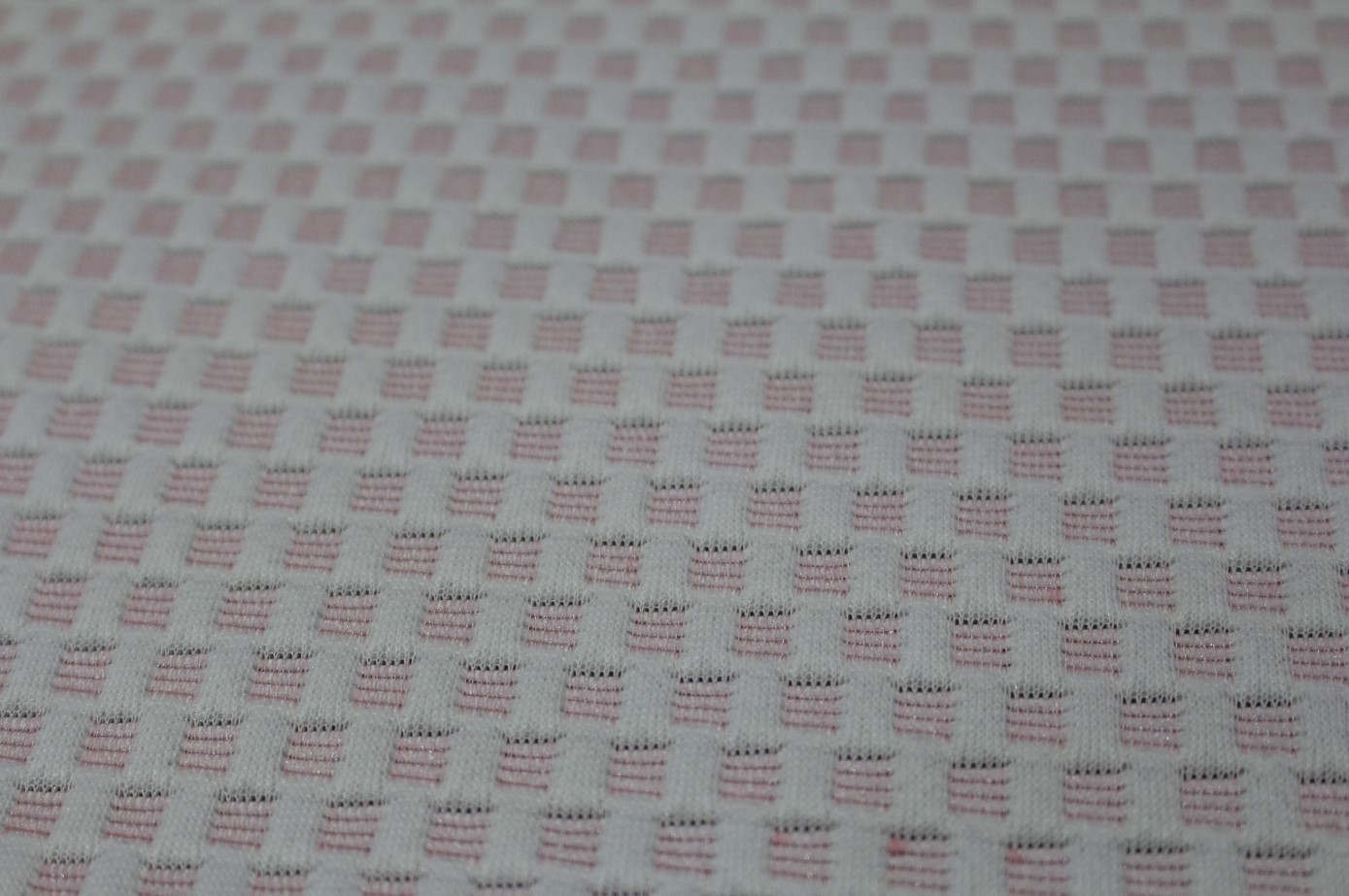 Wrinkle Resistant Jacquard Knitting Fabric , 400g/M2 100 Woven Polyester Fabric